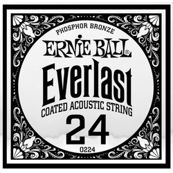 Ernie Ball Single Phosphor Bronze Wound 24