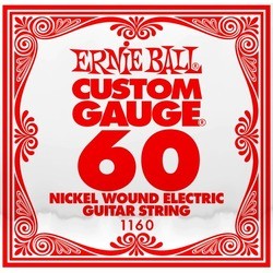 Ernie Ball Single Nickel Wound 60