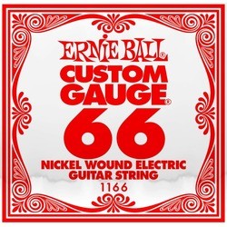 Ernie Ball Single Nickel Wound 66