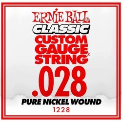 Ernie Ball Single Pure Nickel Wound 28