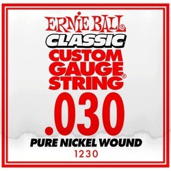Ernie Ball Single Pure Nickel Wound 30