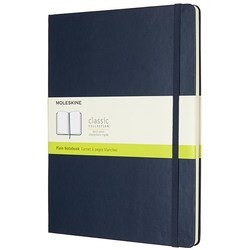 Moleskine Plain Notebook Extra Large Blue