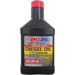 AMSoil Signature Series Max-Duty Synthetic Diesel Oil 5W-40 1L