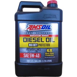 AMSoil Signature Series Max-Duty Synthetic Diesel Oil 5W-40 3.78L