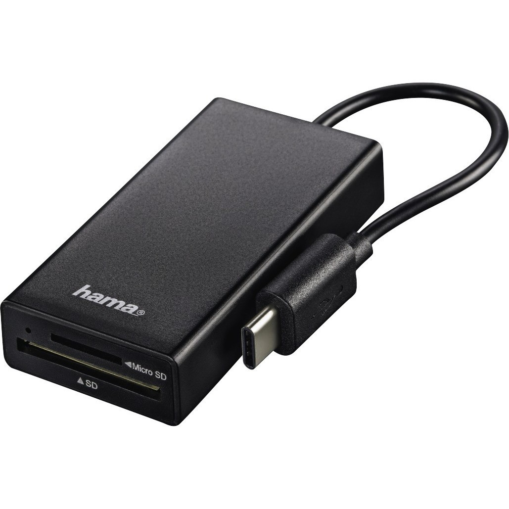 Hama USB 2.0 Type-C Hub / Card Reader