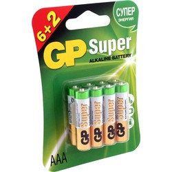 GP Super Alkaline 8xAAA