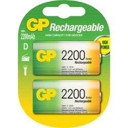 GP Rechargeable 2xD 2200 mAh