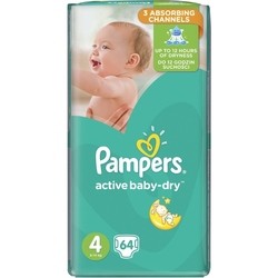 Pampers Active Baby-Dry 4 / 64 pcs