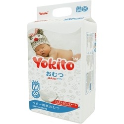 Yokito Diapers M / 62 pcs