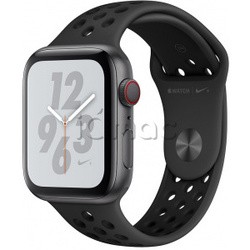 Apple Watch 4 Nike+ 44 mm Cellular (серый)