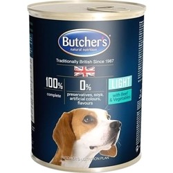 Butchers Lite Canned Pate with Beef/Vegetables 0.4 kg
