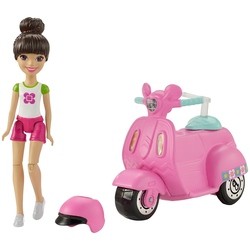 Barbie On The Go Pink Scooter FHV80