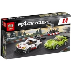 Lepin Porsche 911 RSR and 911 Turbo 3.0 28018