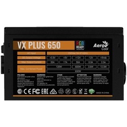 Aerocool VX Plus 650 RGB