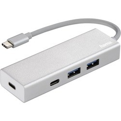 Hama USB 3.1 Type-C Hub 1:4 Aluminium