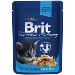 Brit Premium Kitten Pouch Chicken 2.52 kg