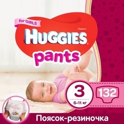 Huggies Pants Girl 3 / 132 pcs
