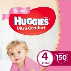 Huggies Ultra Comfort Girl 4 / 150 pcs