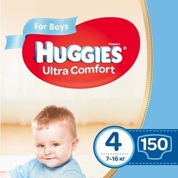 Huggies Ultra Comfort Boy 4 / 150 pcs