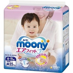 Moony Diapers M / 22 pcs