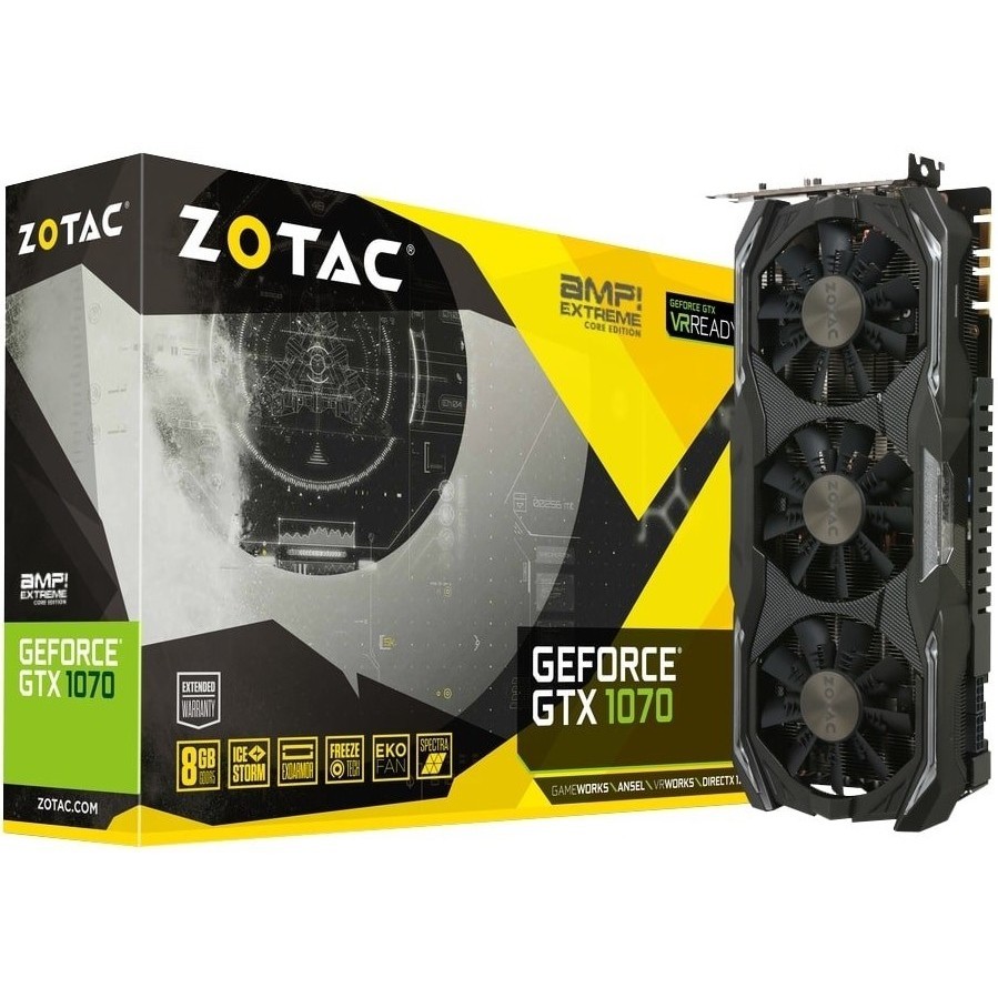 ZOTAC GeForce GTX 1070 AMP Extreme Core GDDR5X