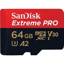 SanDisk Extreme Pro V30 A2 microSDXC UHS-I U3 64Gb