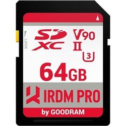 GOODRAM SDXC IRDM Pro V90 UHS II U3