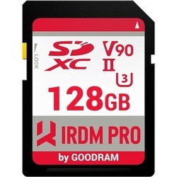 GOODRAM SDXC IRDM Pro V90 UHS II U3 128Gb