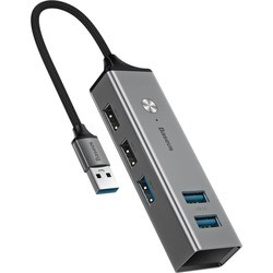 BASEUS USB-A to 3xUSB 3.0 and 2xUSB 2.0