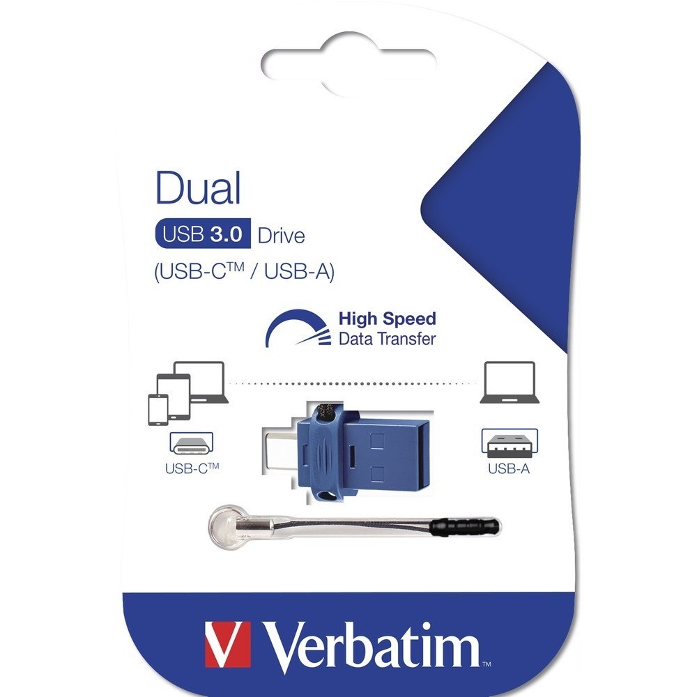 Verbatim Dual USB Drive Type-C 32Gb