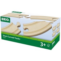 BRIO Short Curved Tracks 33337