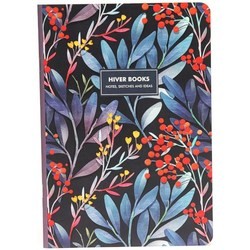 Hiver Books Plain Notebook Bloom A5