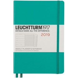Leuchtturm1917 Weekly Planner Notebook Turquoise