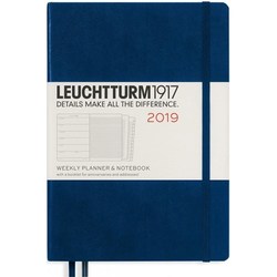 Leuchtturm1917 Weekly Planner Notebook Blue