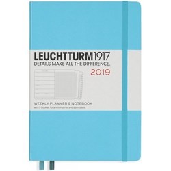 Leuchtturm1917 Weekly Planner Notebook Ice Blue