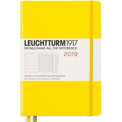 Leuchtturm1917 Weekly Planner Notebook Yellow