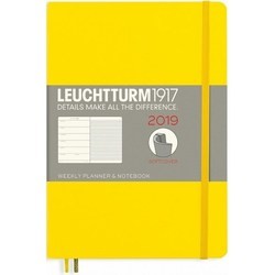 Leuchtturm1917 Weekly Planner Notebook Soft Yellow