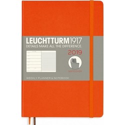 Leuchtturm1917 Weekly Planner Notebook Soft Orange