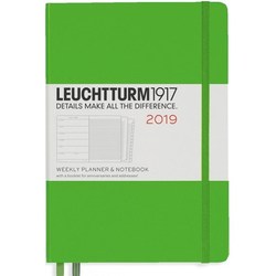Leuchtturm1917 Weekly Planner Notebook Green