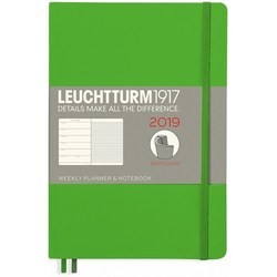 Leuchtturm1917 Weekly Planner Notebook Soft Green