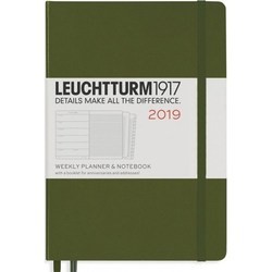 Leuchtturm1917 Weekly Planner Notebook Army