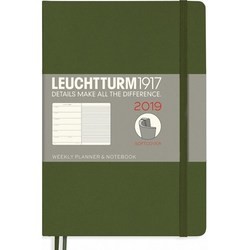 Leuchtturm1917 Weekly Planner Notebook Soft Army
