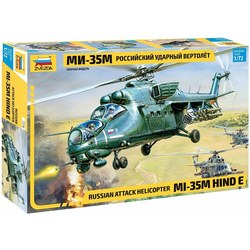Zvezda Attack Helicopter MI-35M Hind E (1:72)