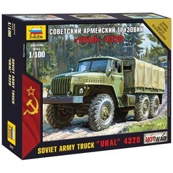 Zvezda Soviet Army Truck URAL 4320 (1:100)