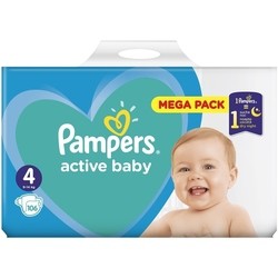 Pampers Active Baby 4 / 106 pcs