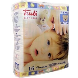 Trudi Diapers Junior / 16 pcs