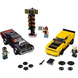 Lego 2018 Dodge Challenger SRT Demon and 1970 Dodge Charger R/T 75893