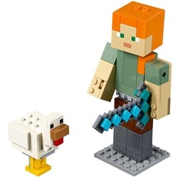 Lego Alex BigFig with Chicken 21149