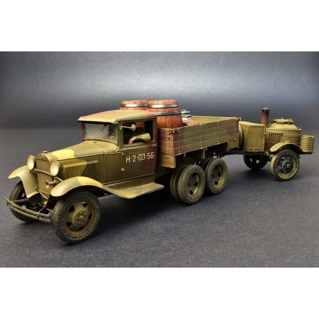 MiniArt Soviet 2 Ton Truck AAA Type w/Field Kitchen (1:35)