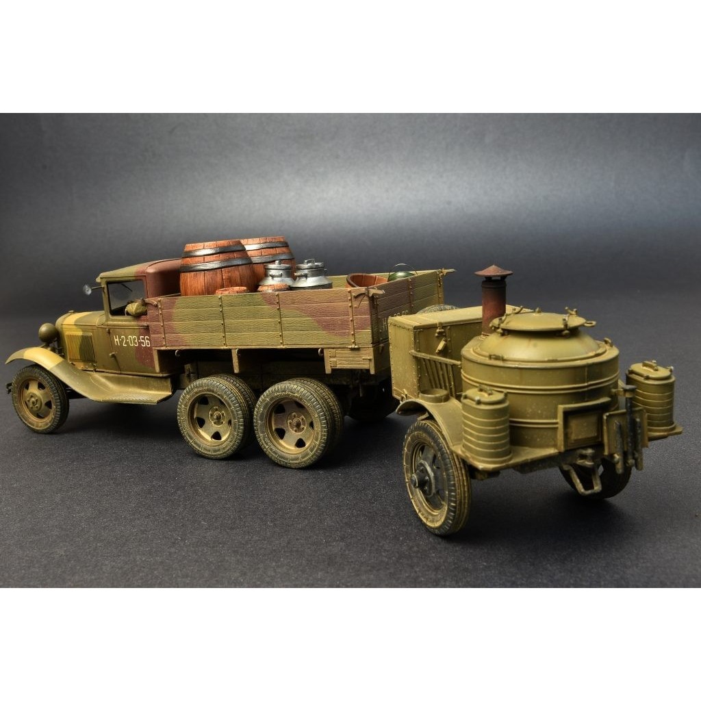 MiniArt Soviet 2 Ton Truck AAA Type w/Field Kitchen (1:35)